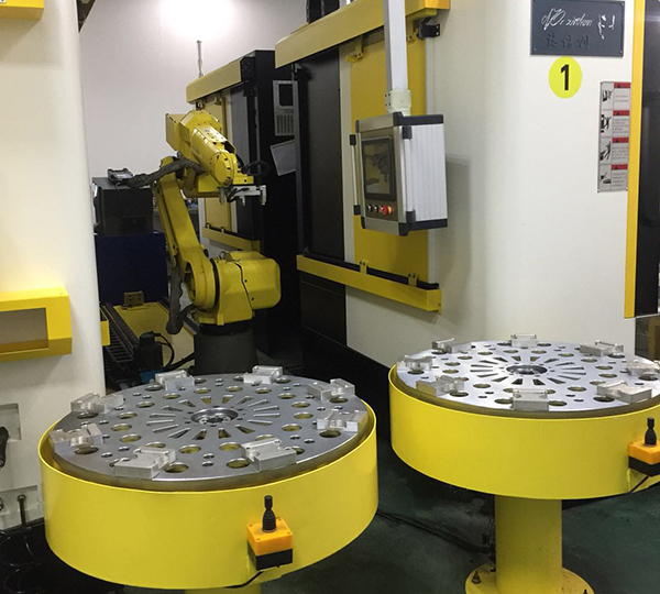 CNC robot automation line